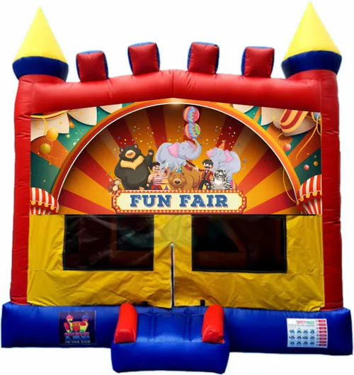 Circus Carnival Bounce House 