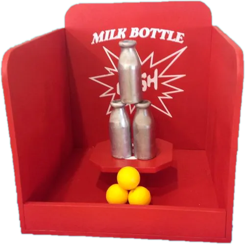 Milk Bottle Knockdown Game