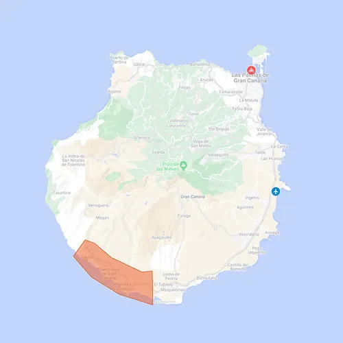 Delivery - Area 3 (Puerto Rico/Mogan)