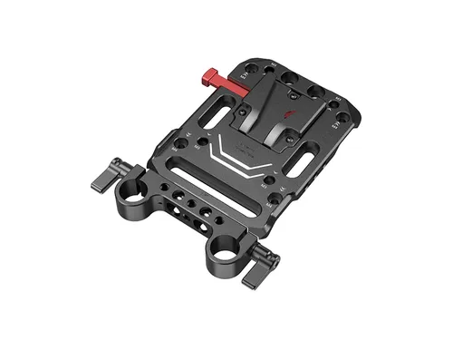 Площадка SmallRig V Mount Battery Plate 2988 with Dual 15mm Rod Clamp