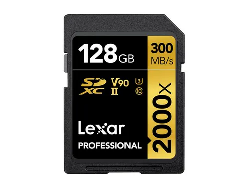Карта памяти SDXC Lexar 2000x V90 300 MB/s 128GB