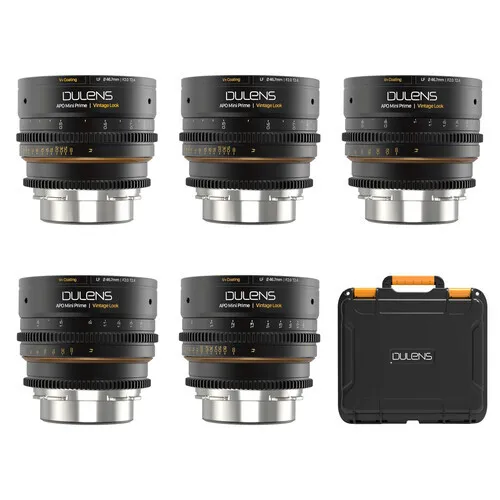 Комплект объективов Dulens APO Mini Prime T2.4/T2.6 5-Lens Kit (ARRI PL)