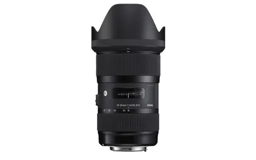 Sigma art 18-35mm f1.8 EF-mount zoomlens