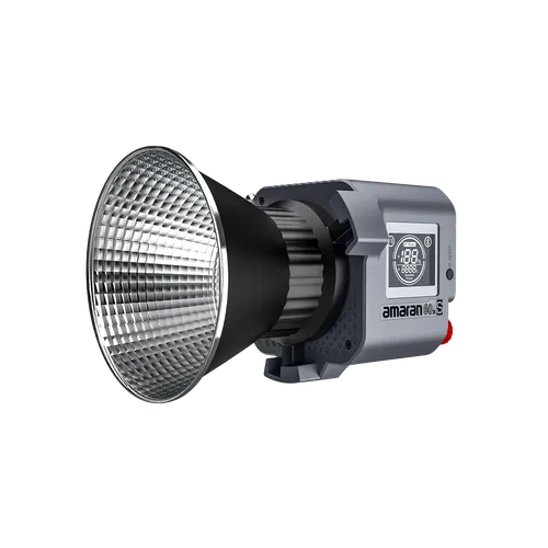 2x Amaran COB 60X LED Lichtset inclusief V-locks, softbox en statieven
