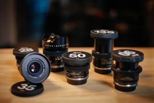 Leica R cine lensset EF-mount