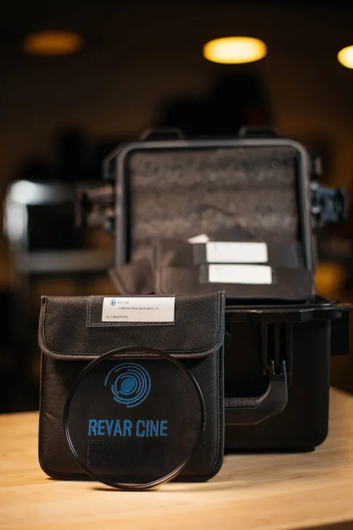 Revar cine 138mm diopter set met 4x5.6 filterframe 