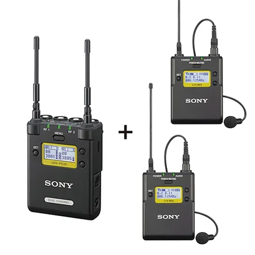 Sony URX-P03D Dual channel Audio Zenderset