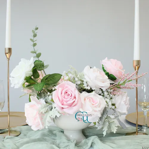 Blush Roses Collection Centerpiece