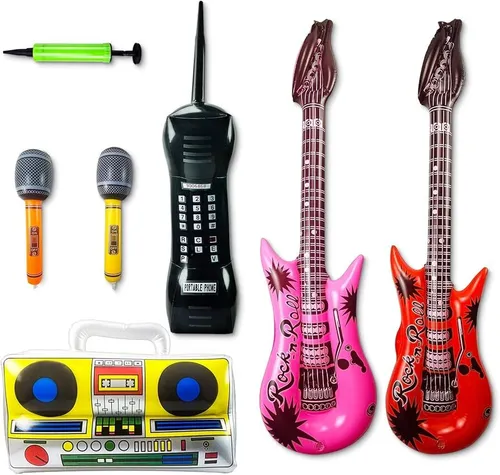 Add-on - Karaoke (Guitar/Microphone/Boom Box Inflatables) (For sale)*