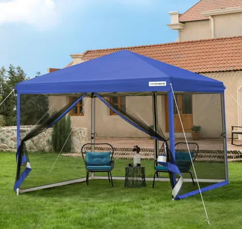 Sun Safety - Sun Shade Zipped Mesh (11' x 11') (Rental)