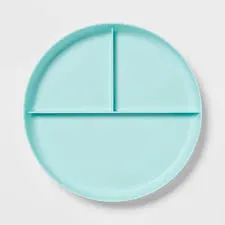 Kids Plate Light Blue