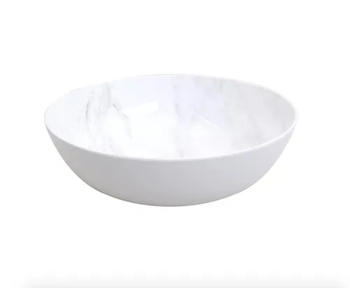 Melamine Marble Serving Bowl