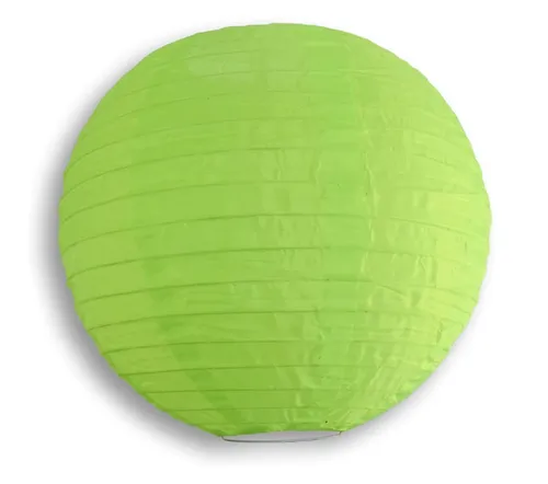 Paper Lanterns- Neon Green