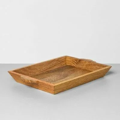 Carved Wood Tray 