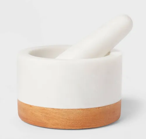 Marble Mortar & Pestle