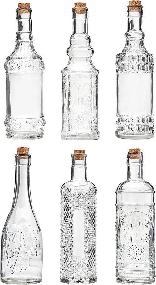 Small Vintage Glass Bottles 