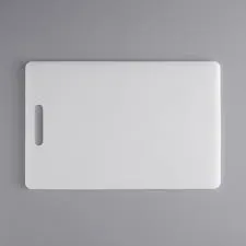 White Plastic Cutting Board 