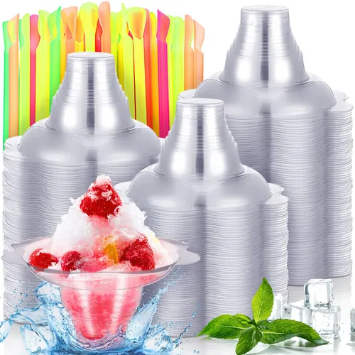 Snow cone cups