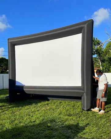 Blow up screen