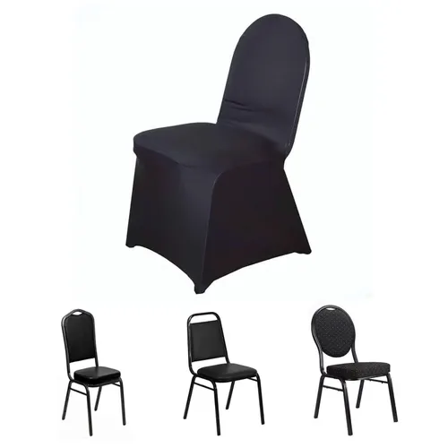 Black Chair Covers