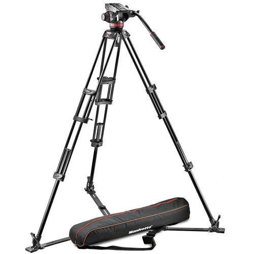 Manfrotto MVH502A Fluid Head and 546B Video Tripod