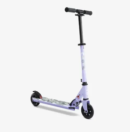 Kids scoter  Oxelo MID1,  up to 1,50m.height, new one,black/purple