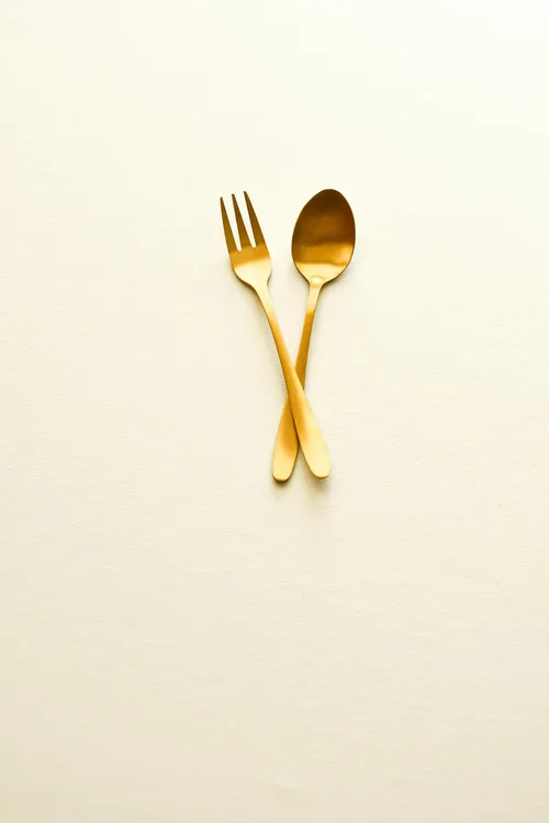 Goud bestek - set dessert