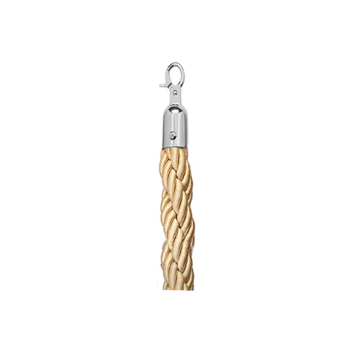 LES Braided Barrier Rope - Beige/Silver