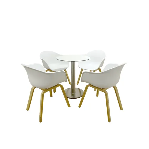 LES Bistro Set - Wooden Legs Chair