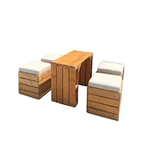 LES Pallet Outdoor Picnic Set