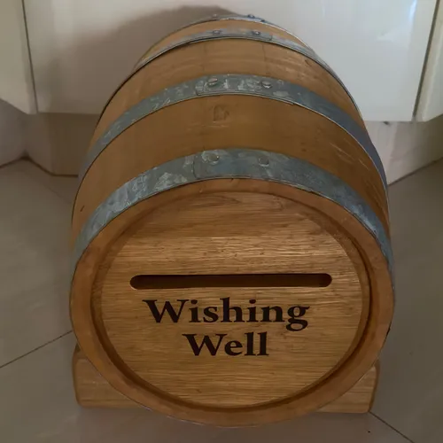 Authentic Barrel Wishing well
