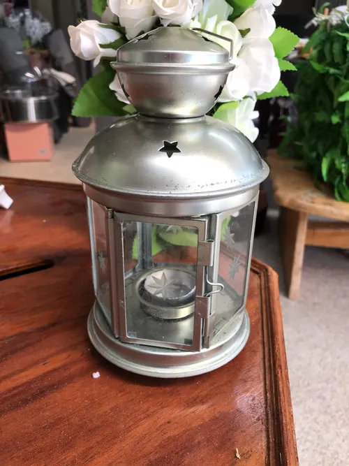 Small Silver Lanterns 