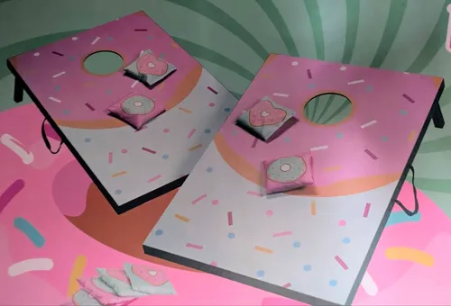 Donut Themed Cornhole