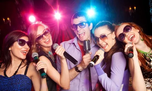 Neon Karaoke Party