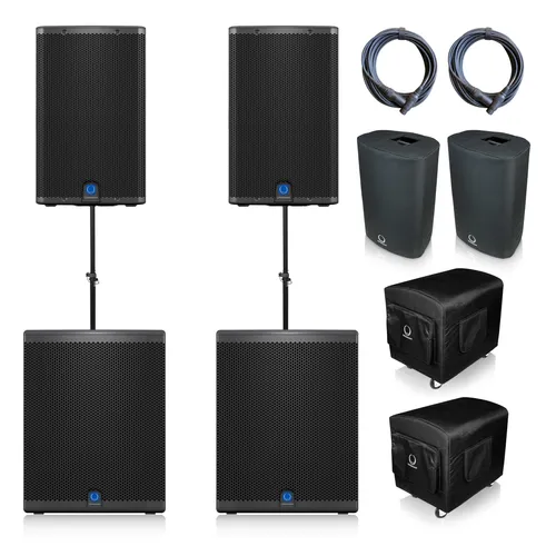 11,000W Turbosound Speaker Pack