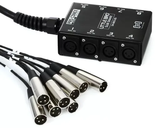 Hosa 8x0 25' XLR Snake