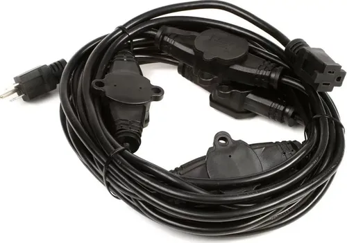 Hosa 30' 6-Outlet Power Distro Cord