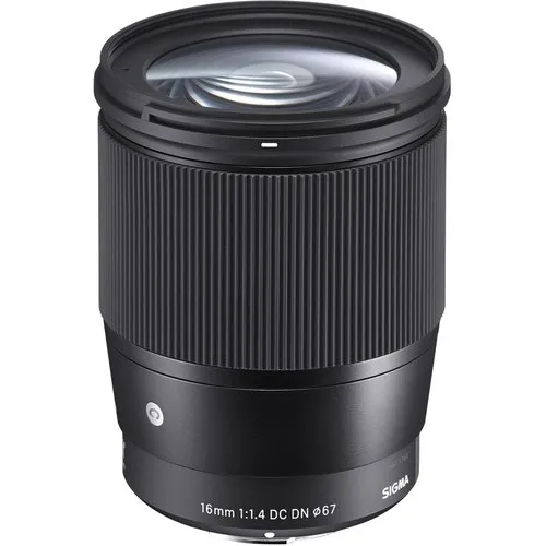  Sigma 16mm f/1.4 DC DN Lens for Sony E