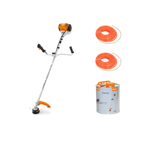 Heavy duty brush cutter bundle