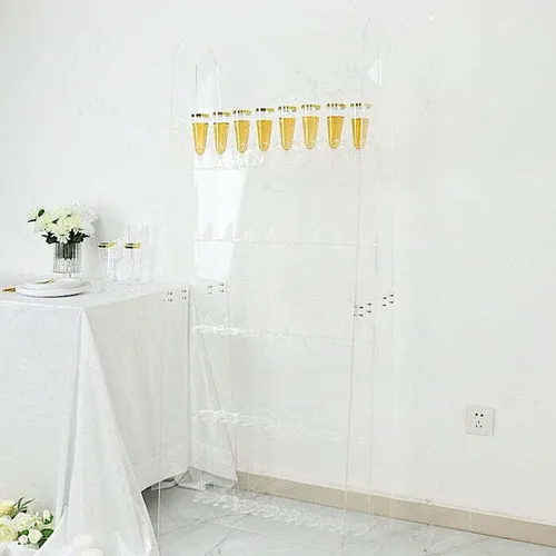 5ft Acrylic Champagne Wall