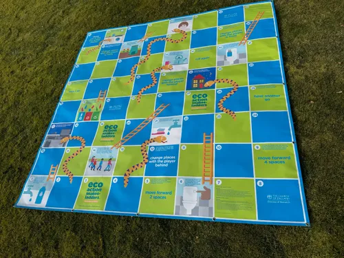 Giant Snakes and Ladders - Eco Edition