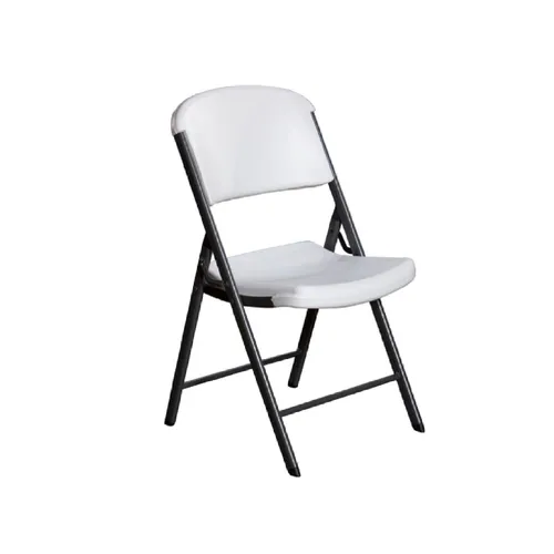 Folding Chair White/Granite