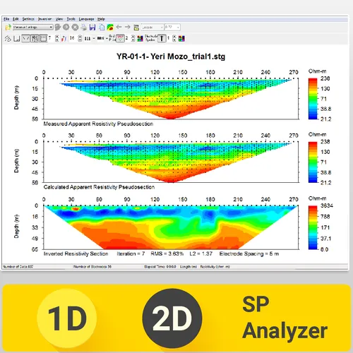 EarthImager 1D/2D/SP Analyzer