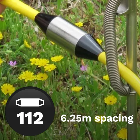 Passive Electrode Cable - 112 Electrodes 6.25m spacing