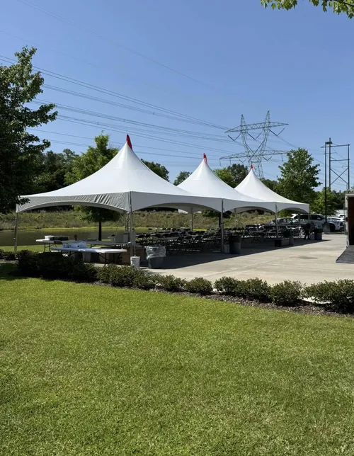 100 Person tent rental package  