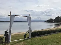 2 Post Bamboo Arch