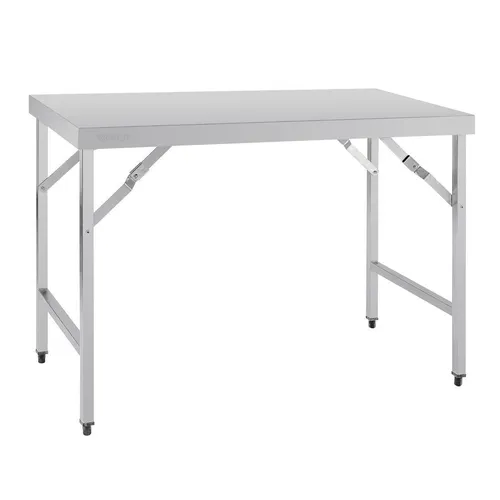  Vogue Folding Table St/St - 1200x600x900mm 