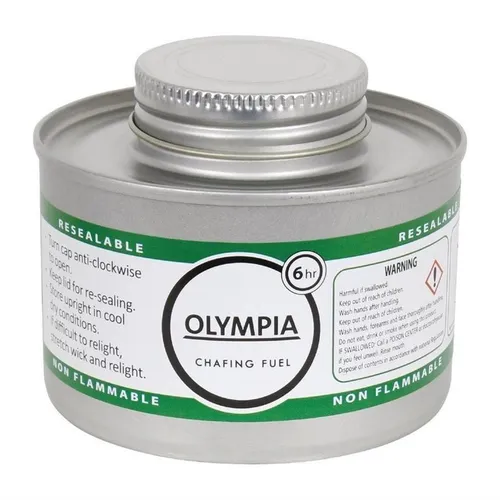 Olympia Liquid Chafing Fuel With Wick 6 Hour (2 required for one Chaffing Dish)