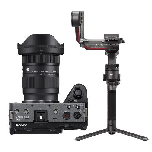 Sony FX3 + 16-28mm Lens + DJI RS3 Pro