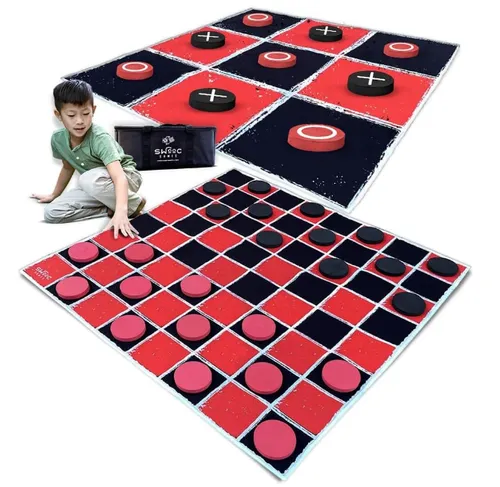 Giant Checkers / Tic Tac Toe